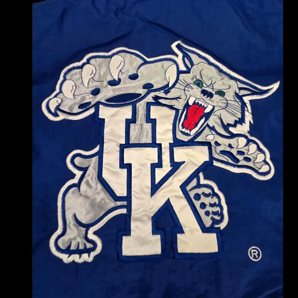 Vintage Starter Kentucky Wildcats Pullover Jacket XL 90s NCAA‎